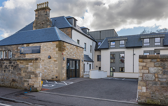 Record Carehome trinity house sliding doors